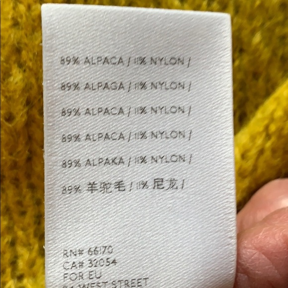 Anthropologie Maize/Pail Long Cardigan - Picture 6 of 7